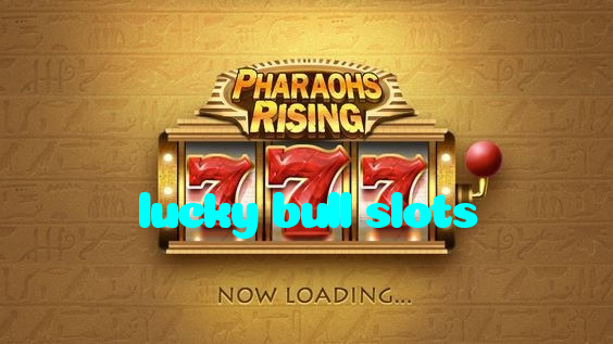 lucky bull slots casino presented on mobile device in Pakistan with slots and live games